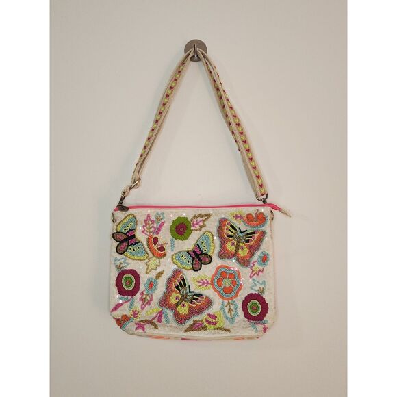America & Beyond Beaded Butterfly Bag - Picture 2 of 3